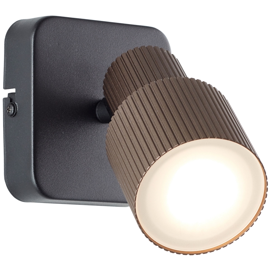 Brilliant - LED Стенен спот CADIZ 1xGU10/5W/230V бронзов