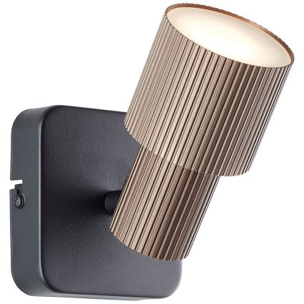 Brilliant - LED Стенен спот CADIZ 1xGU10/5W/230V бронзов