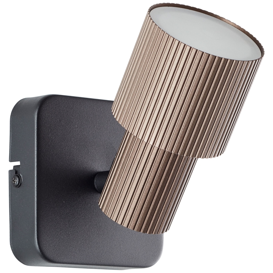 Brilliant - LED Стенен спот CADIZ 1xGU10/5W/230V бронзов