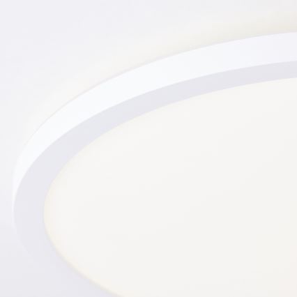 Brilliant - LED таванен плафон MILTON LED/18W/230V Ø 29,3 см бял