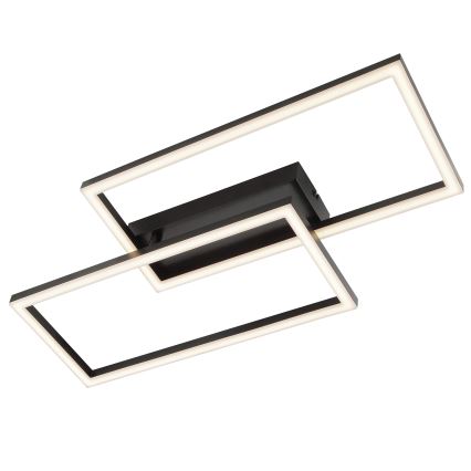 Brilliant - LED таванно осветително тяло JORVIC LED/21W/230V 29x60 см черно