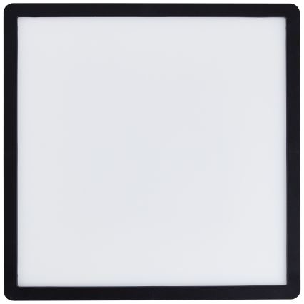 Brilliant - LED таванно осветително тяло MILTON LED/18W/230V 29,3x29,3 см черно