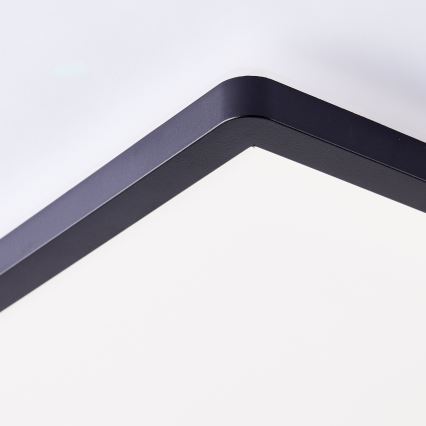 Brilliant - LED таванно осветително тяло MILTON LED/18W/230V 29,3x29,3 см черно