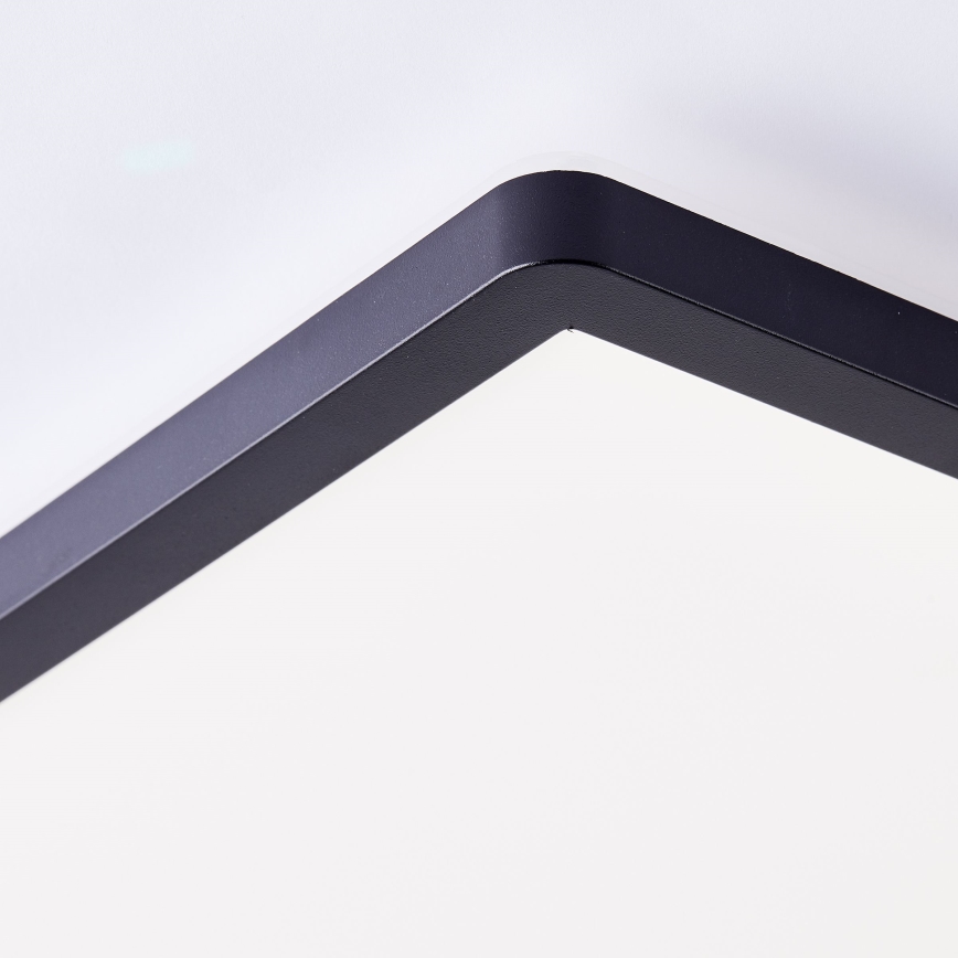 Brilliant - LED таванно осветително тяло MILTON LED/18W/230V 29,3x29,3 см черно