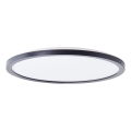 Brilliant - LED таванно осветително тяло MILTON LED/18W/230V Ø 29,3 см черно