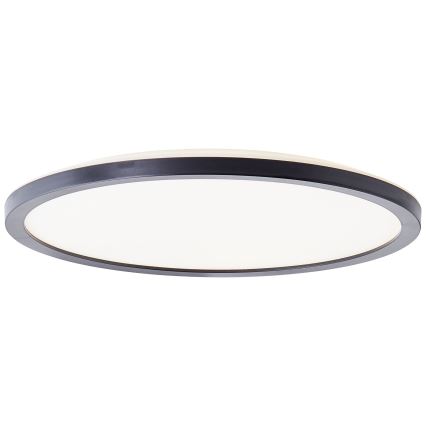Brilliant - LED таванно осветително тяло MILTON LED/18W/230V Ø 29,3 см черно