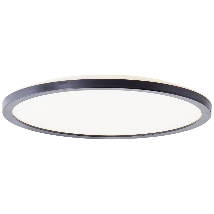 Brilliant - LED таванно осветително тяло MILTON LED/18W/230V Ø 29,3 см черно