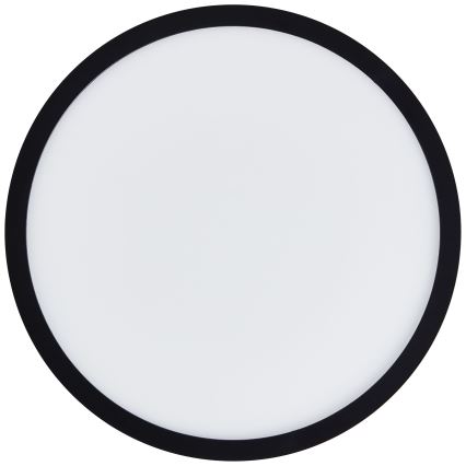 Brilliant - LED таванно осветително тяло MILTON LED/18W/230V Ø 29,3 см черно