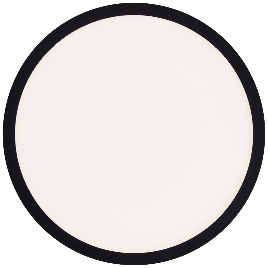 Brilliant - LED таванно осветително тяло MILTON LED/18W/230V Ø 29,3 см черно