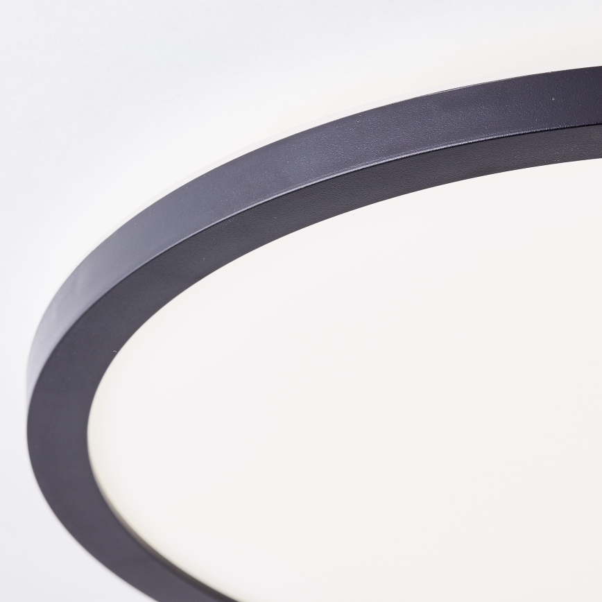 Brilliant - LED таванно осветително тяло MILTON LED/18W/230V Ø 29,3 см черно