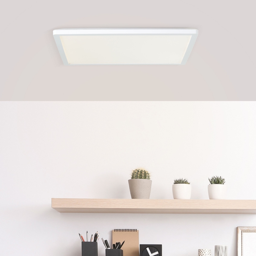 Brilliant - LED таванно осветително тяло MILTON LED/24W/230V 42x42 см бяло