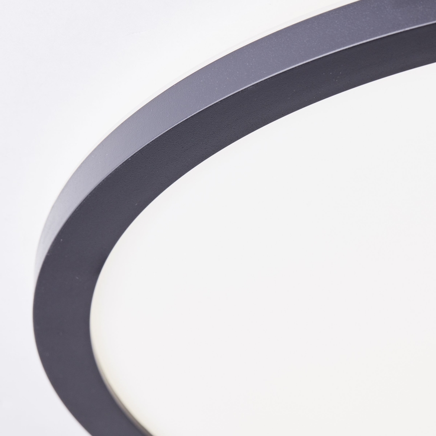 Brilliant - LED таванно осветително тяло MILTON LED/24W/230V Ø 42 см, черно