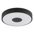 Brilliant - LED таванно осветително тяло RAKIN LED/18W/230V Ø 33,5 cm черно