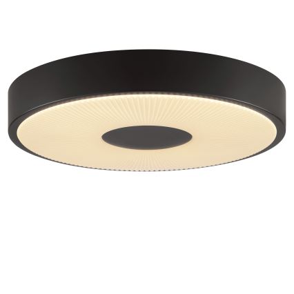 Brilliant - LED таванно осветително тяло RAKIN LED/18W/230V Ø 33,5 cm черно