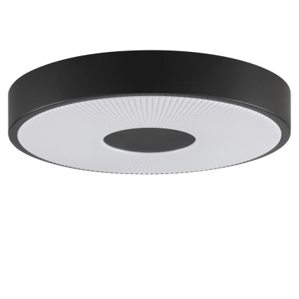 Brilliant - LED таванно осветително тяло RAKIN LED/18W/230V Ø 33,5 cm черно