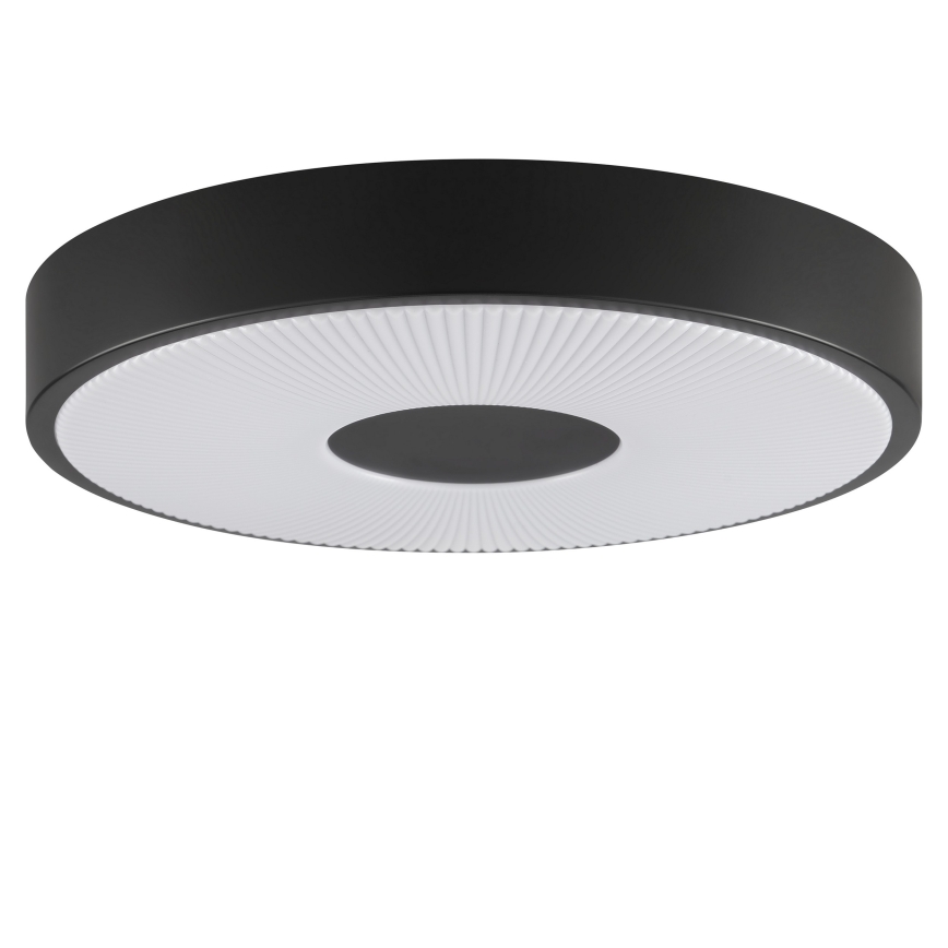 Brilliant - LED таванно осветително тяло RAKIN LED/18W/230V Ø 33,5 cm черно