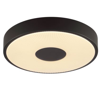 Brilliant - LED таванно осветително тяло RAKIN LED/18W/230V Ø 33,5 cm черно