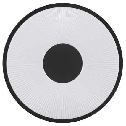 Brilliant - LED таванно осветително тяло RAKIN LED/18W/230V Ø 33,5 cm черно