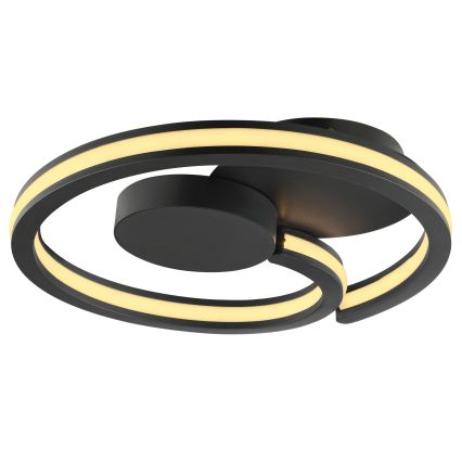 Brilliant - LED таванно осветително тяло REVOLA LED/33W/230V 3000/4000/6500K Ø 40 см черно