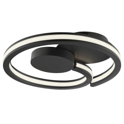 Brilliant - LED таванно осветително тяло REVOLA LED/33W/230V 3000/4000/6500K Ø 40 см черно