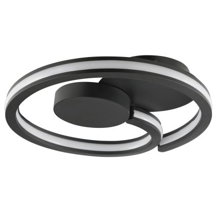 Brilliant - LED таванно осветително тяло REVOLA LED/33W/230V 3000/4000/6500K Ø 40 см черно