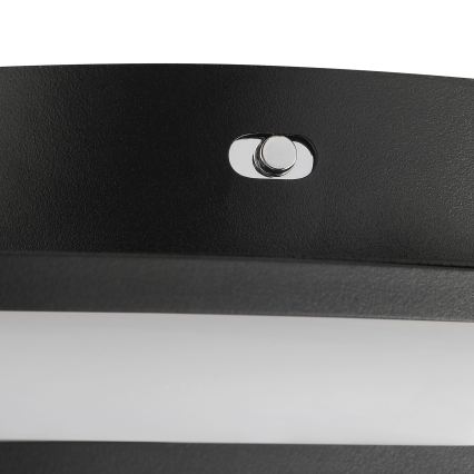 Brilliant - LED таванно осветително тяло REVOLA LED/33W/230V 3000/4000/6500K Ø 40 см черно