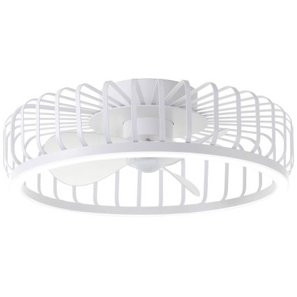 Brilliant - LED димируем таванен осветител с вентилатор CAPO LED/36W/230V 2700-6500K диаметър 48 см бял + дистанционно управление