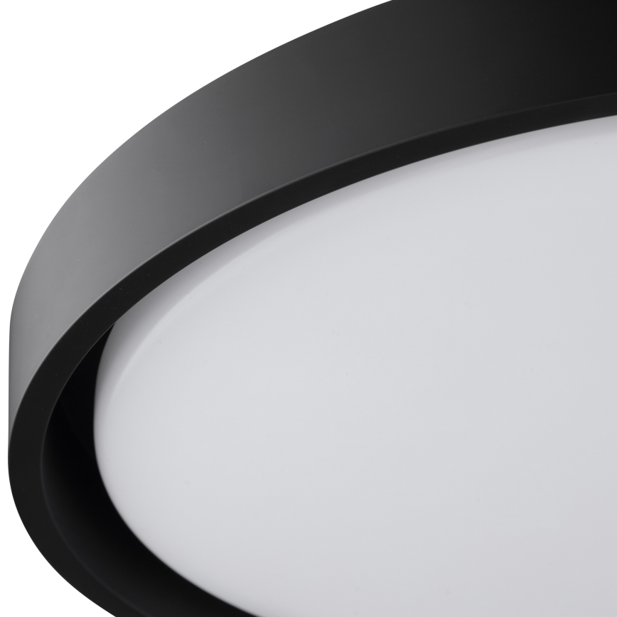 Brilliant - LED таванен плафон SENORA LED/24W/230V 2700/4000/6500K Ø 41 см черен