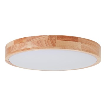 Brilliant - LED таванно осветително тяло SLIMLINE LED/22W/230V Ø 39 см, каучуково дърво