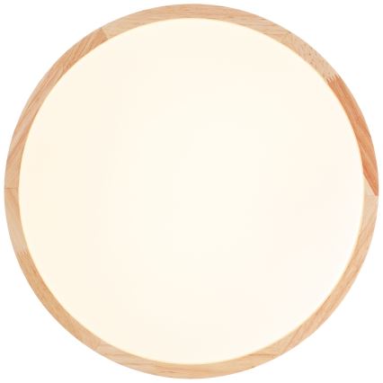 Brilliant - LED таванно осветително тяло SLIMLINE LED/22W/230V Ø 39 см, каучуково дърво