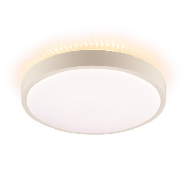 Brilliant - LED таванно осветително тяло SOLISTRA LED/18W/230V диам. 34,5 cm бежово