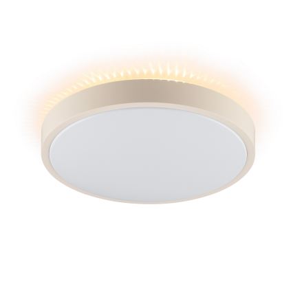 Brilliant - LED таванно осветително тяло SOLISTRA LED/18W/230V диам. 34,5 cm бежово