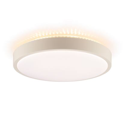 Brilliant - LED таванно осветително тяло SOLISTRA LED/18W/230V диам. 34,5 cm бежово