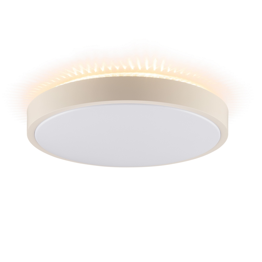 Brilliant - LED таванно осветително тяло SOLISTRA LED/18W/230V диам. 34,5 cm бежово