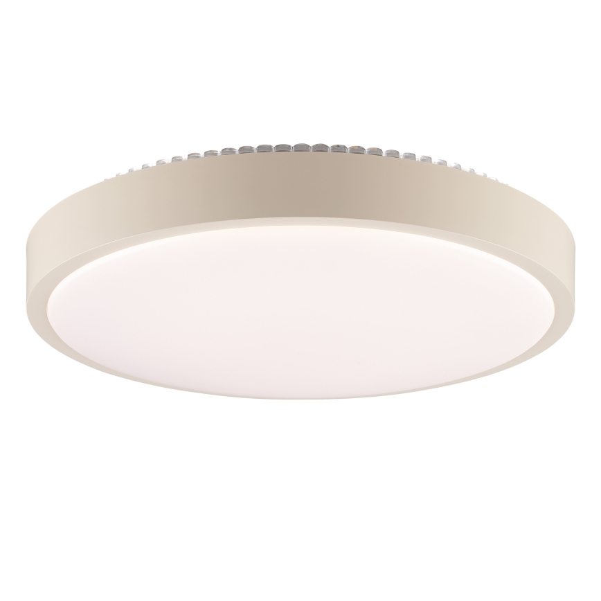 Brilliant - LED таванно осветително тяло SOLISTRA LED/18W/230V диам. 34,5 cm бежово