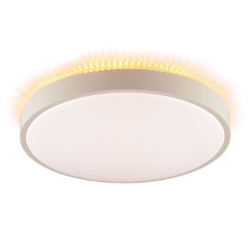 Brilliant - LED таванно осветително тяло SOLISTRA LED/24W/230V Ø 44,5 cm бежово