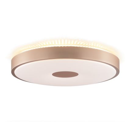 Brilliant - LED таванно осветително тяло TAVIS LED/24W/230V Ø 44,5 cm розово злато