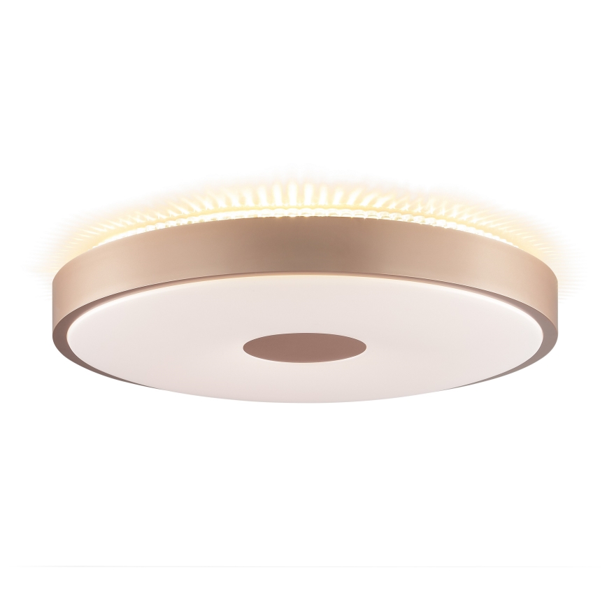 Brilliant - LED таванно осветително тяло TAVIS LED/24W/230V Ø 44,5 cm розово злато