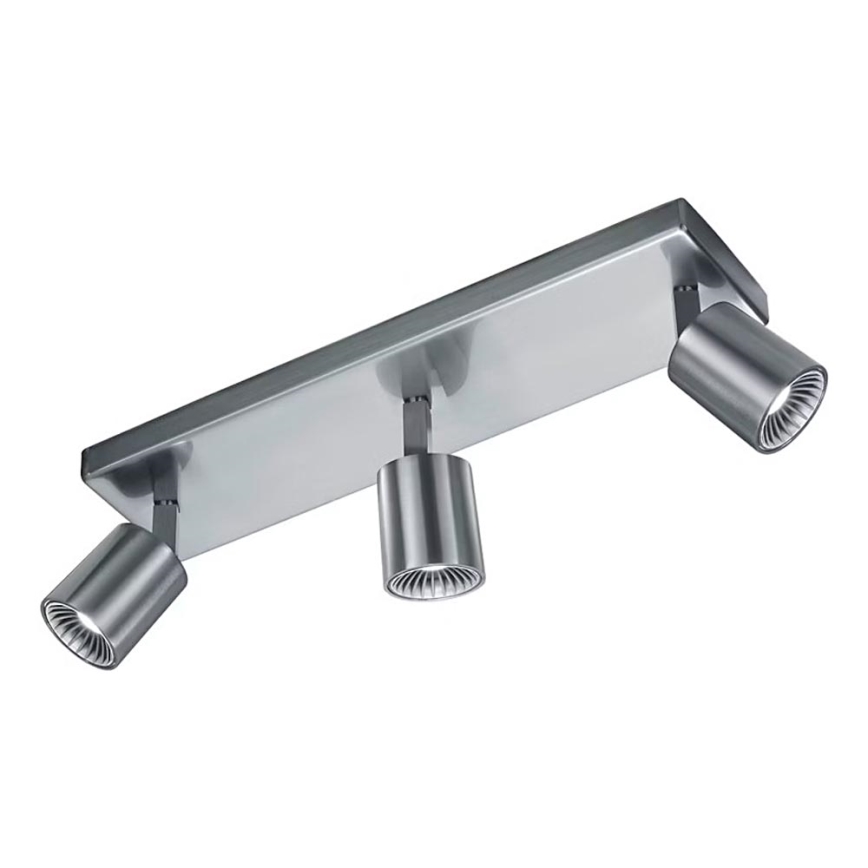 Brilliant - LED точково осветително тяло CAYMAN 3xLED/4,5W/230V 3000K матов хром