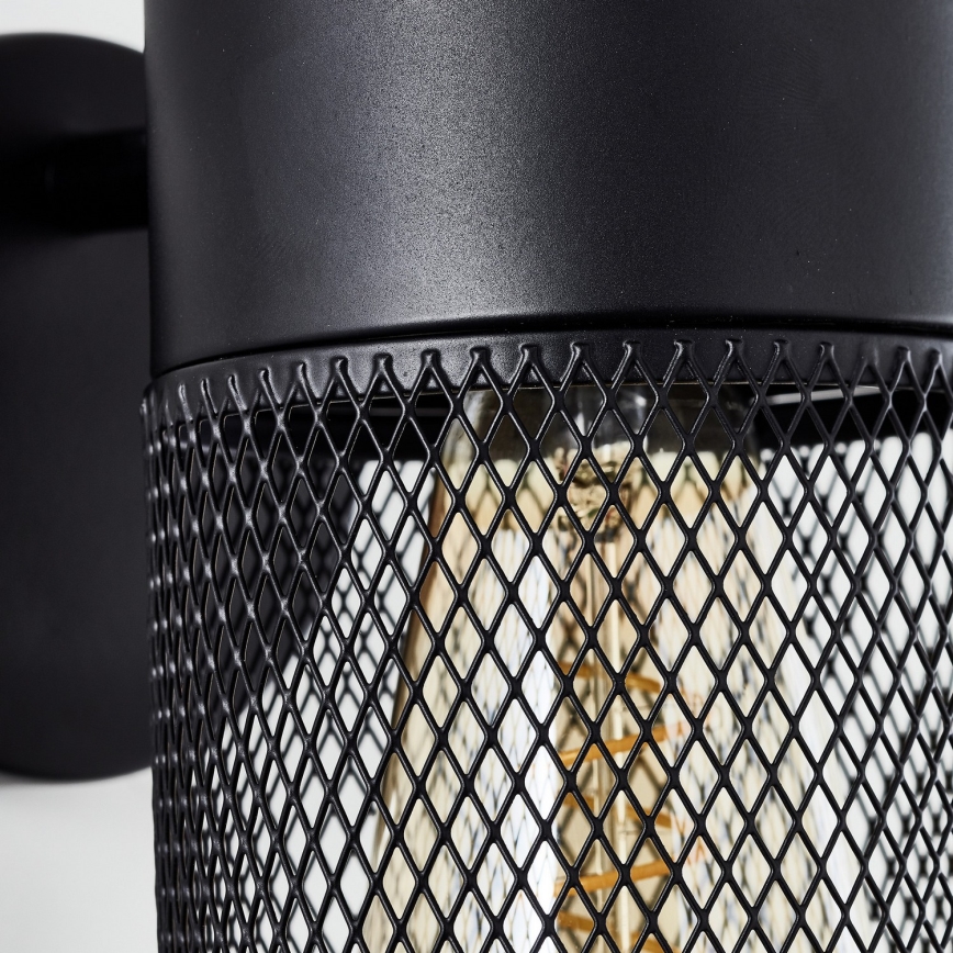 Brilliant - Настенно спот осветително тяло KAMOLO 1xE27/40W/230V черно