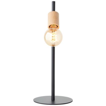 Brilliant - Настолна лампа 1xE27/28W/230V бамбук
