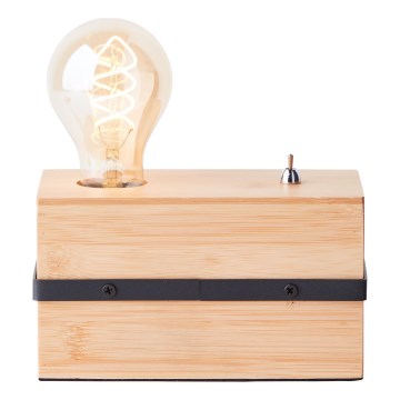 Brilliant - Настолна лампа BENNY 1xE27/40W/230V бамбук
