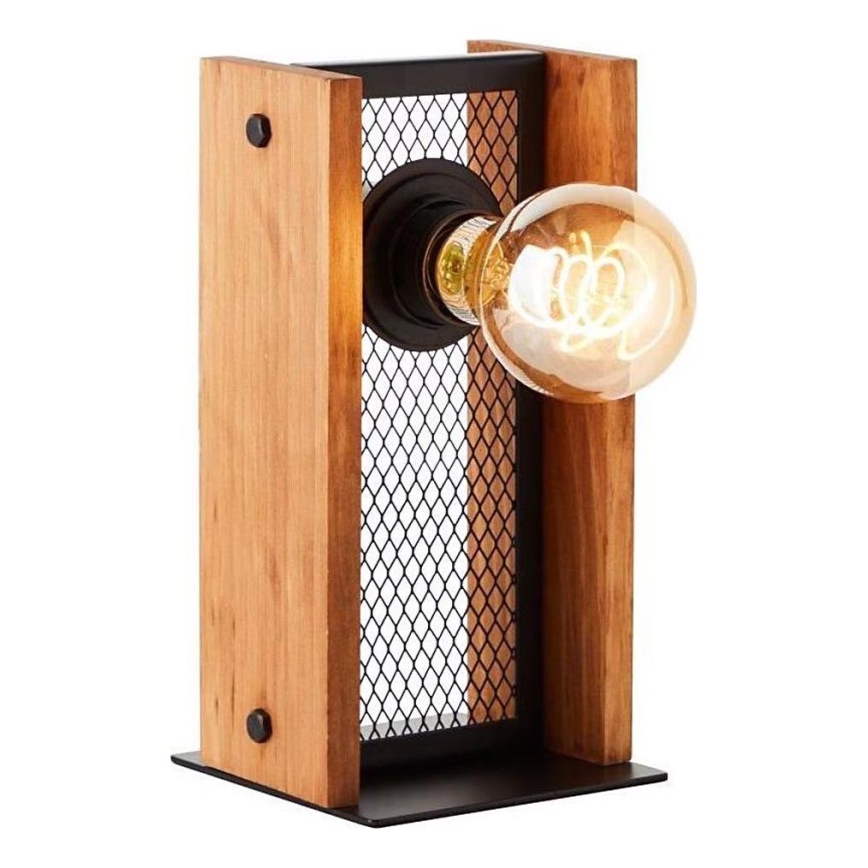 Brilliant - Настолна лампа CALANDRA 1xE27/42W/230V бор
