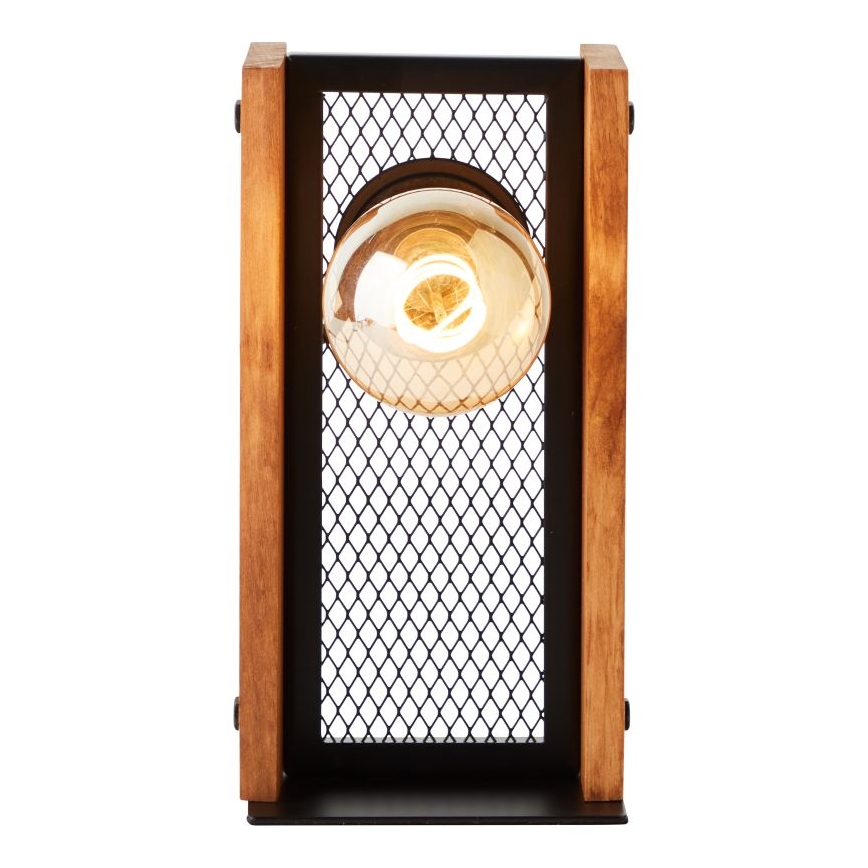 Brilliant - Настолна лампа CALANDRA 1xE27/42W/230V бор