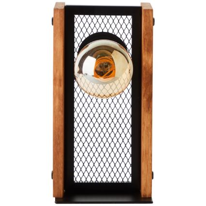Brilliant - Настолна лампа CALANDRA 1xE27/42W/230V бор