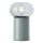 Brilliant - Настолна лампа KNUT 1xE27/25W/230V зелен/прозрачен