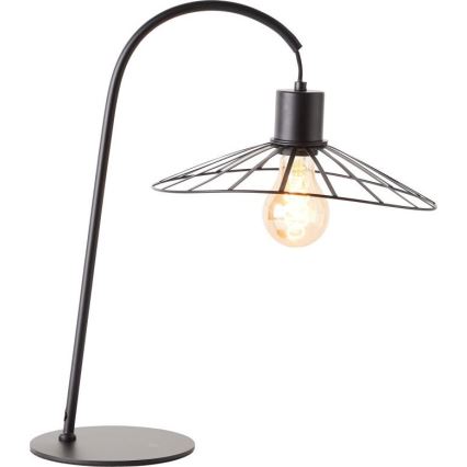 Brilliant - Настолна лампа LEIKA 1xE27/52W/230V черен