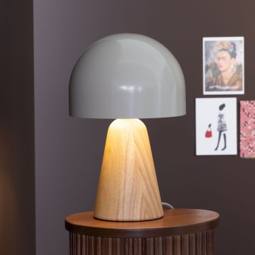 Brilliant - Настолна лампа NALAM 1xE14/40W/230V бежов/пепел - FSC сертифицирано