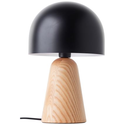 Brilliant - Настолна лампа NALAM 1xE14/40W/230V черен/пепел
