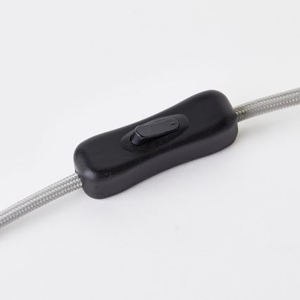 Brilliant - Настолна лампа NALAM 1xE14/40W/230V сив/пепел - FSC сертифицирано